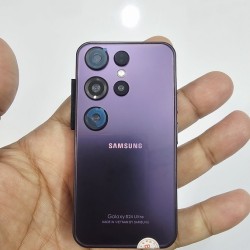 S24 Ultra Mini Smartphone Dual Sim Purpel