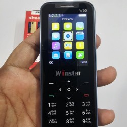 Winstar W90 Button Phone Four Sim Blue