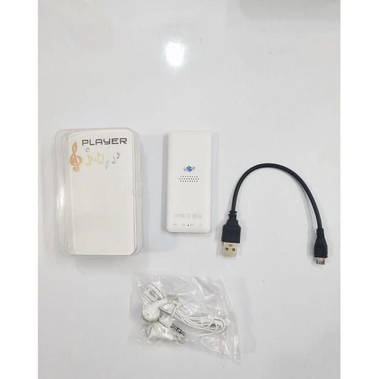 YP33 Bluetooth MP3 MP4 Music Player FM Radio White