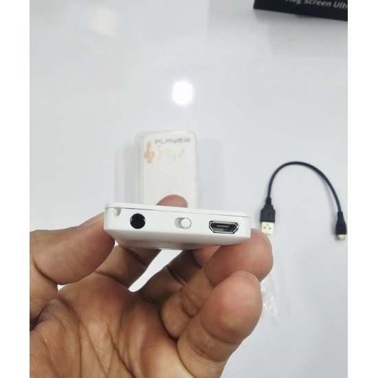 YP33 Bluetooth MP3 MP4 Music Player FM Radio White