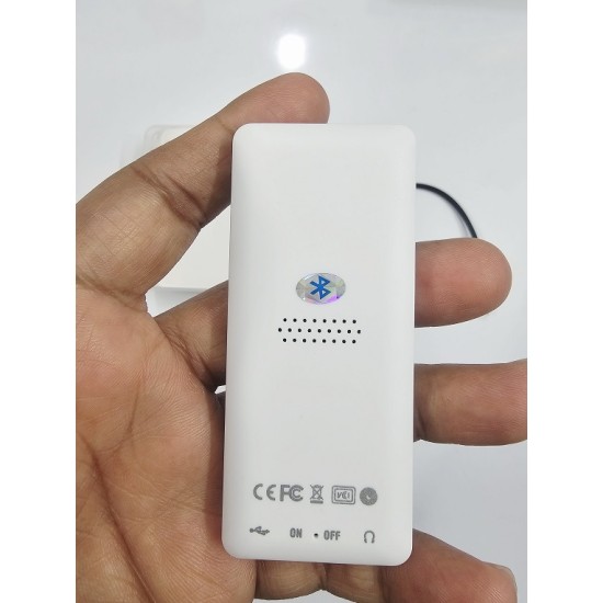 YP33 Bluetooth MP3 MP4 Music Player FM Radio White