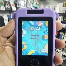 B12 Kids Touch Phone Camera Protection Cover Purpel