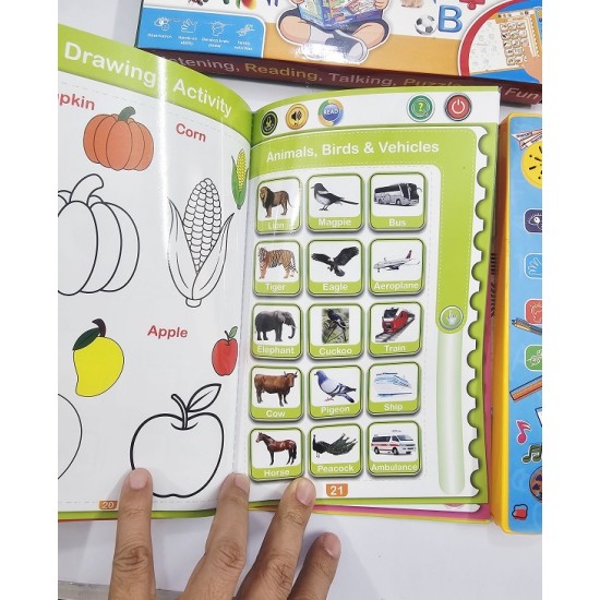 Kids Education Taking Books 32 Page