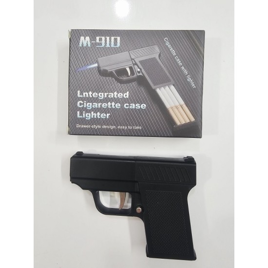 M910 Cigarette Case With Lighter