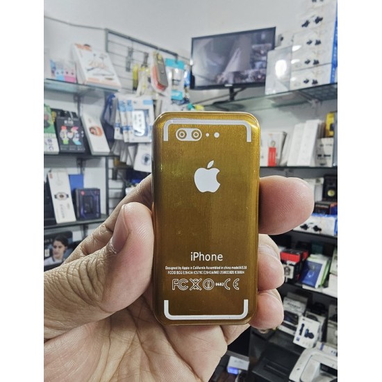 Mini iphone Looks Gas Lighter Metal Body