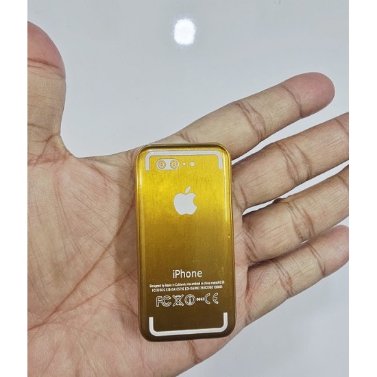 Mini iphone Looks Gas Lighter Metal Body