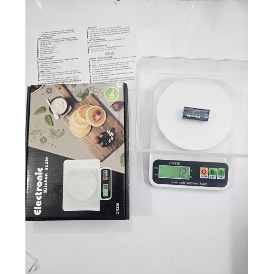 QR336 Digital Kitchen Weight Scale 10kg
