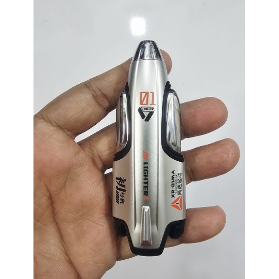 Rocket Gas Lighter With LED Light