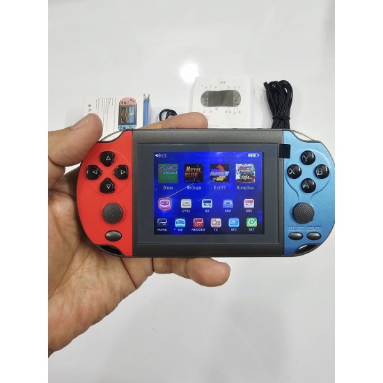 X7s Mini Handheld Game Consoles 8GB 5000 Games Gamepad