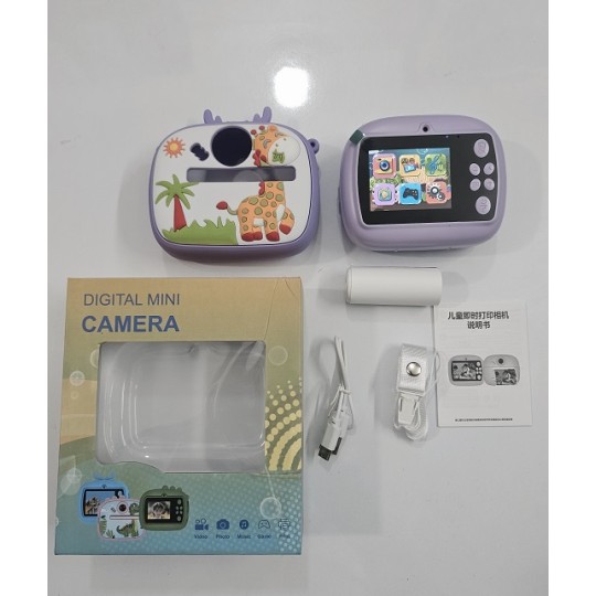 Y700 Kids instant Print Camera With Protection Cover