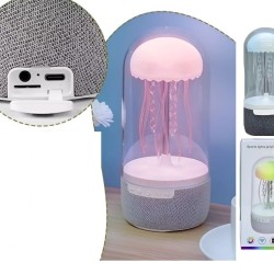 Jellyfish Portable Bluetooth Speaker And RGB Light
