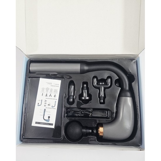 U Shaped Deep Massage Gun Extension Handle Body Massager