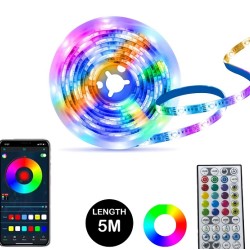 Led Dream Color Strip Lights Apps Control And Remote