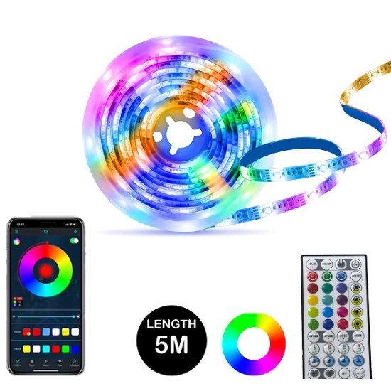 Led Dream Color Strip Lights Apps Control And Remote
