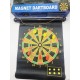 Golden Magnetic Target Dart Board 15 inch With 6 Pins