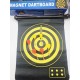 Golden Magnetic Target Dart Board 15 inch With 6 Pins