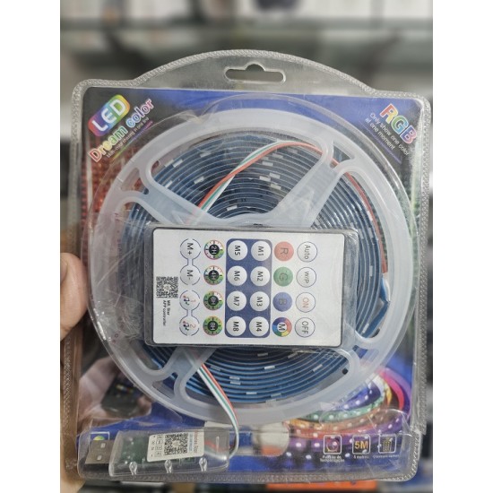 Led Dream Color Strip Lights Apps Control And Remote