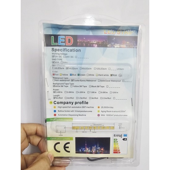 LED Strip Light 16 Color With Remote