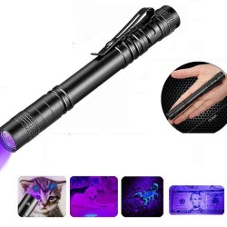 Pen Clip 365nm UV Light Metal Body