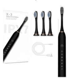 X3 Sonic Rechargable Toothbrush Black
