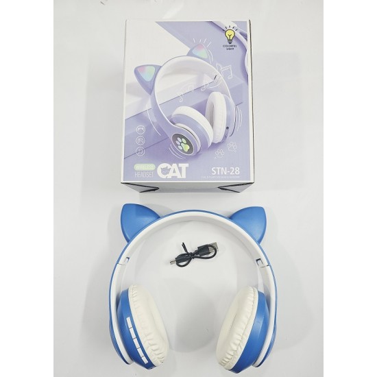 SNT28 Wireless Bluetooth Headphone With Mic Light