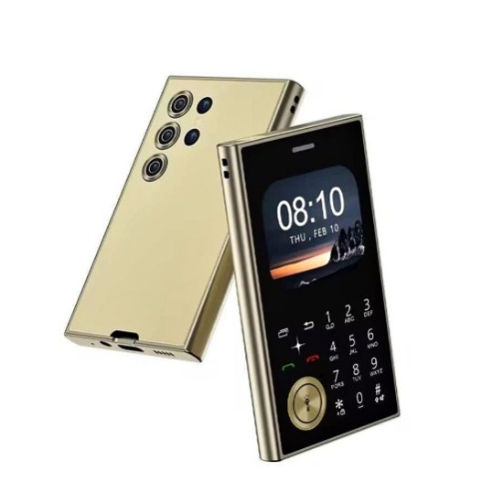 Tinstar T666 Galaxy Card Phone Dual Sim Gold