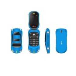 Agetel AG4 Car Shape Folding Mobile Phone Blue