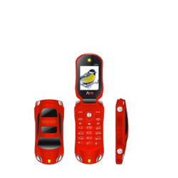 Agetel AG4 Car Shape Phone Dual Sim Red