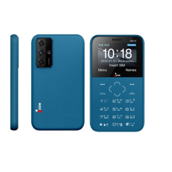 icon BD72 Mini Card Phone Dual Sim Blue