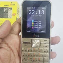 icon i101 Mica Four Sim Feature Phone Gold