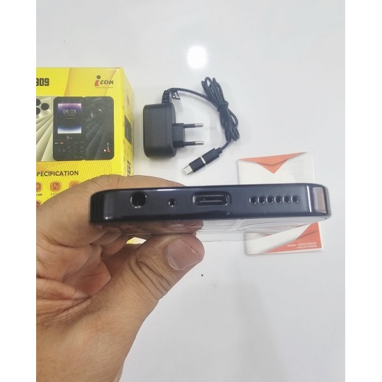 icon i909 Button Phone 3.5 inch Display 3500mAh Black
