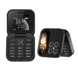 Qphone Q9 Folding Phone Black