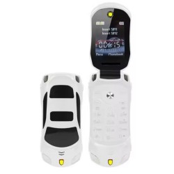 Agetel AG4 Car Folding Phone Dual Sim White