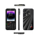 icon i909 Button Phone 3.5 inch Display 3500mAh Black
