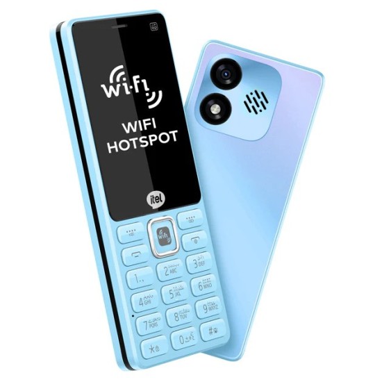itel it9310 NEO R60+ 4G Button Phone Wifi Hotspot Blue