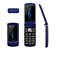 Kgtel K1 Slim Folding Mobile Phone Blue