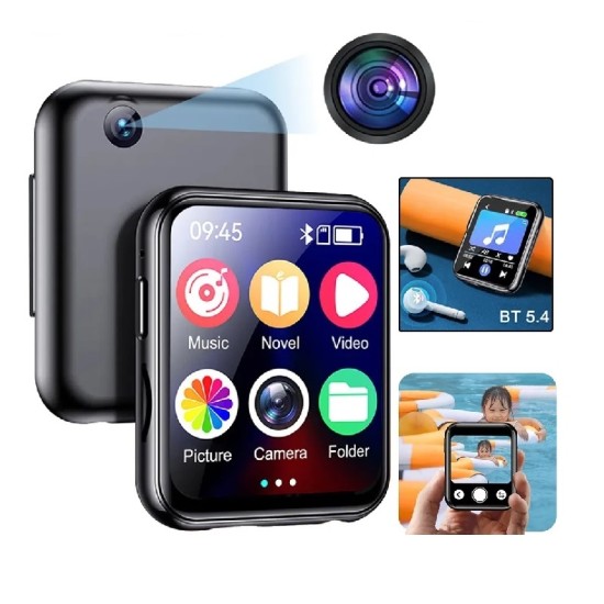 M2 Bluetooth Mp4 Music Player Touch Display With Camera