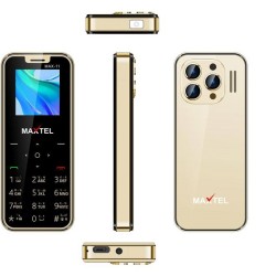 Maxtel Max11 Card Phone Dual Sim Gold