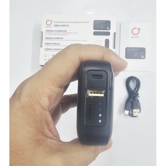 OLAX M100 Pocket Router Dual Band 10000mAh Battery WiFi6