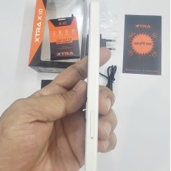 XTRA X10 Button Phone Metal Body White
