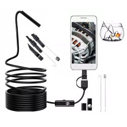 2 in 1 Endoscope Camera USB And Android