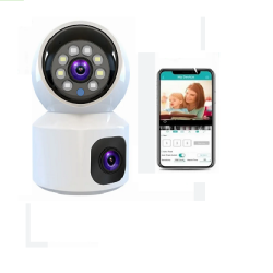V380 Pro Dual Lans Wifi Camera 1080p Rotatable 360