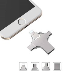 4 In 1 Flash Drive 32GB Metal Body