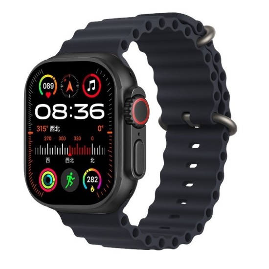 T800 Ultra 2 Smartwatch Bluetooth Calling Series 9 Black
