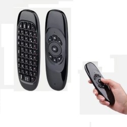 C120 Wireless Air Mouse With Keyboard RGB Backlight