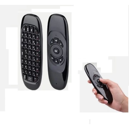 C120 Wireless Air Mouse With Keyboard RGB Backlight