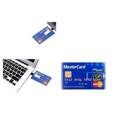 Credit Card Shape 32GB USB Flash Drive Pendrive