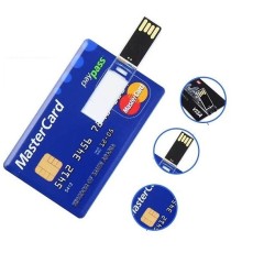 Credit Card Shape Slim 64GB USB Flash Drive