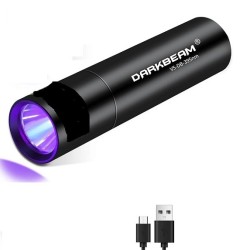 DARKBEAM 395nm UV Flashlight Ultraviolet Black Lights