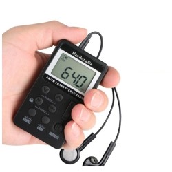 HanrongDa HRD103 Rechargeable Pocket AM FM Radio Player